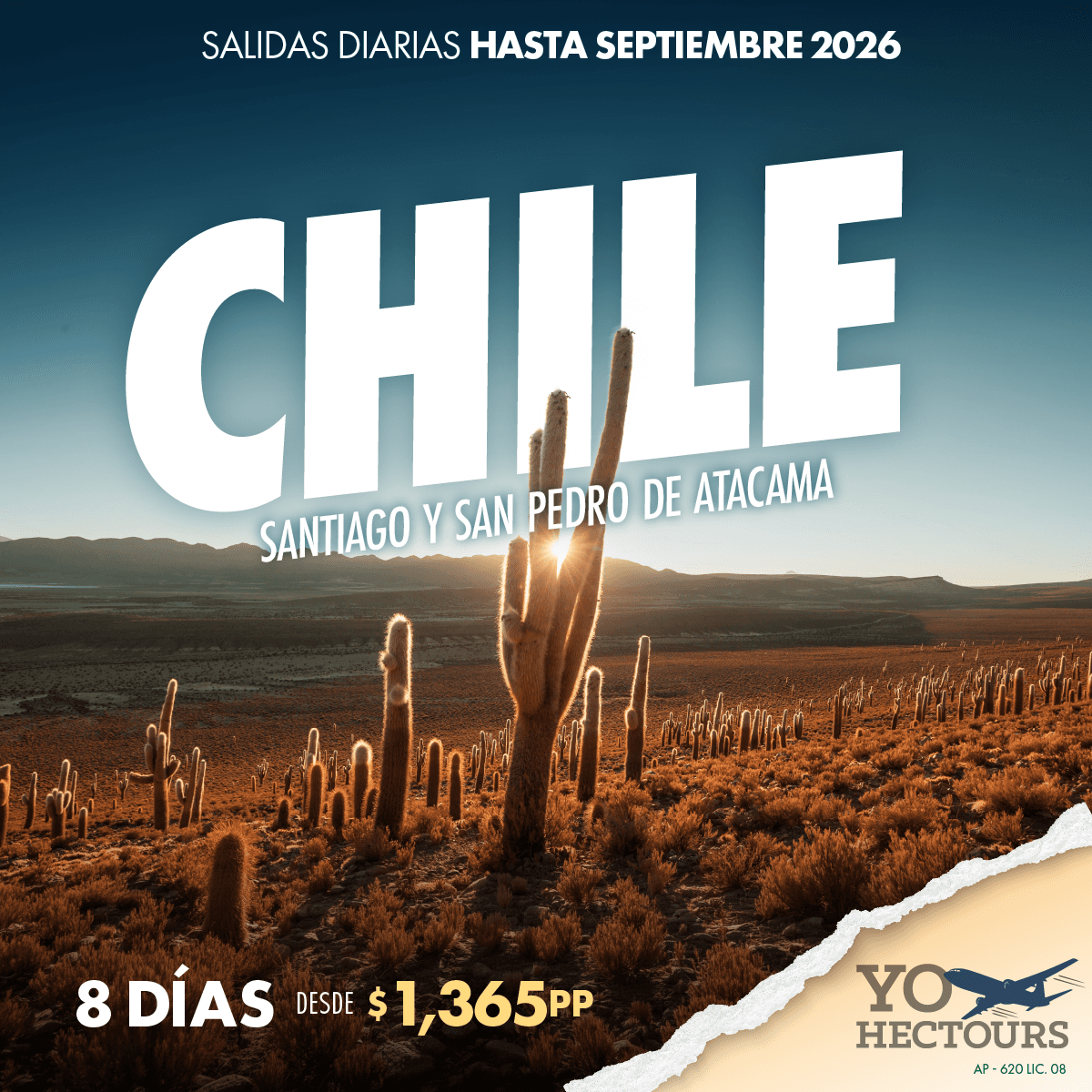 Chile: Santiago y San Pedro de Atacama