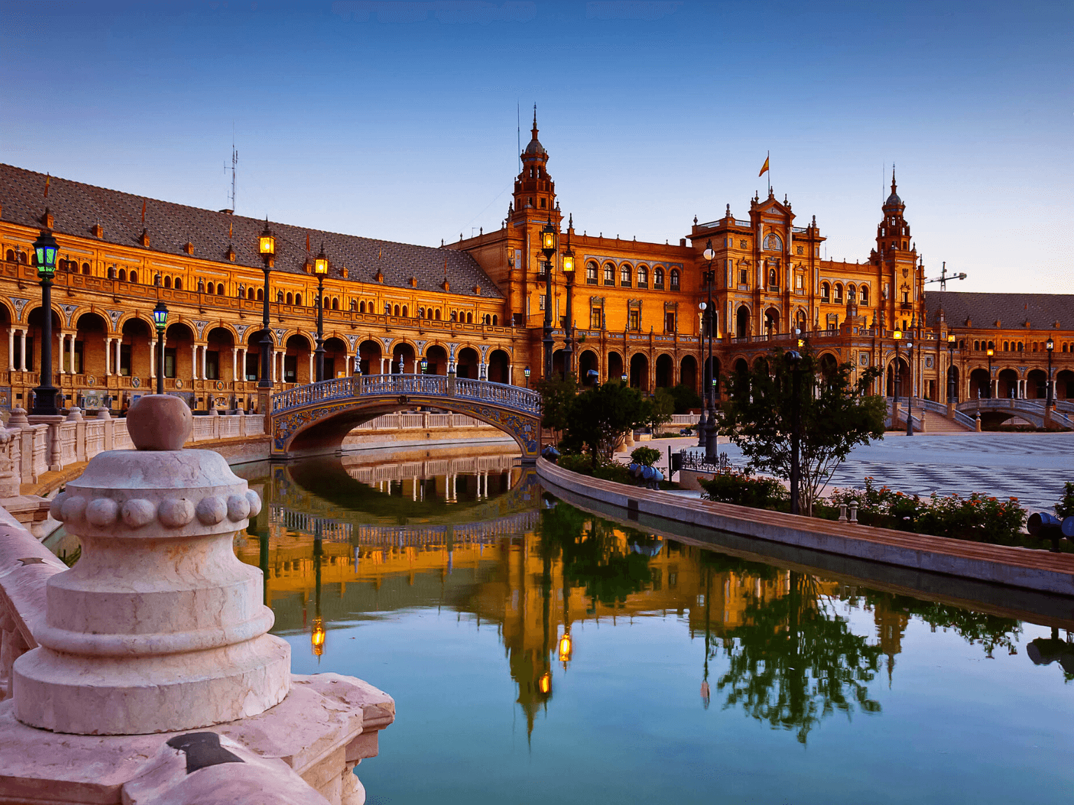 Madrid, Andalucía y Barcelona