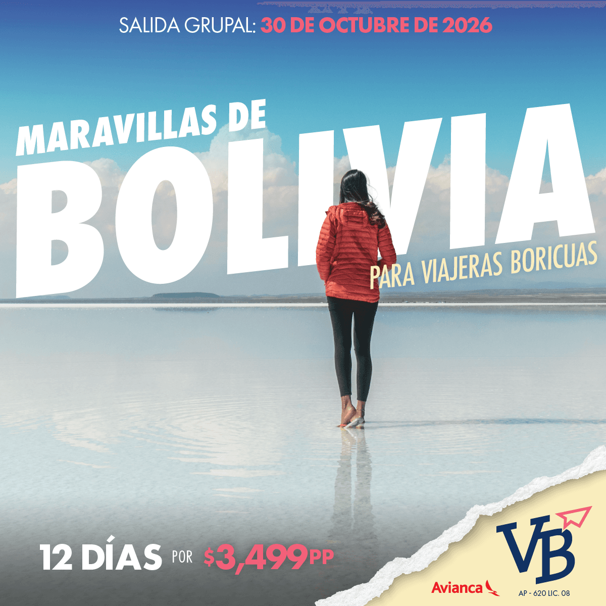 Viajeras Boricuas: Maravillas de Bolivia 2026