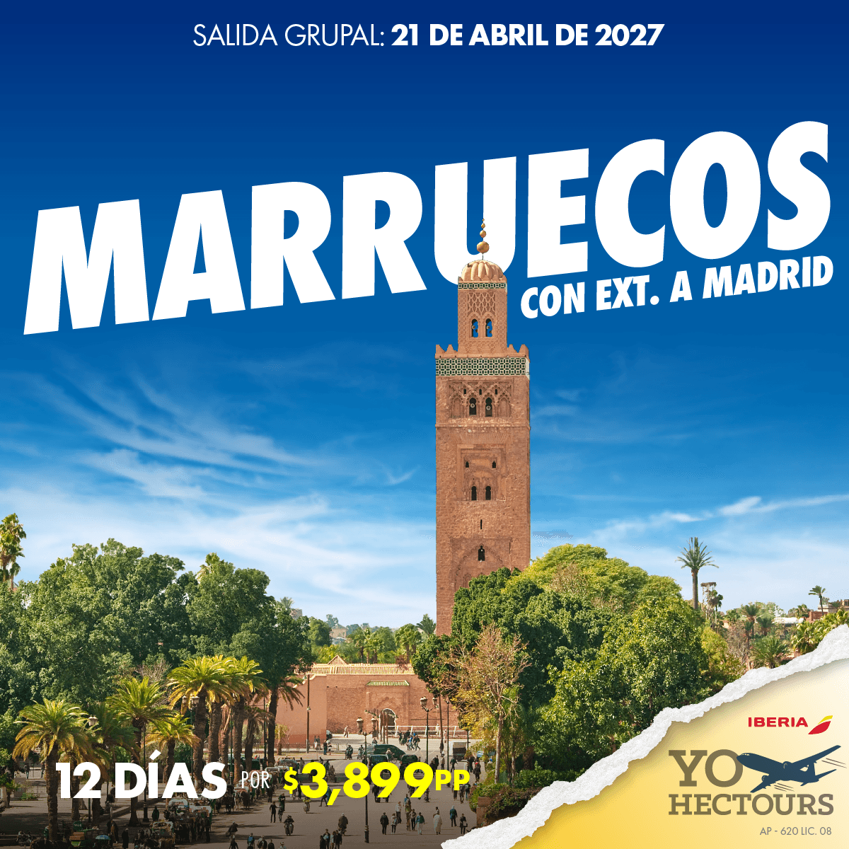 Marruecos con Ext. Madrid 2027