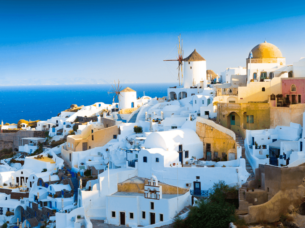 Atenas, Mykonos, Santorini & Creta