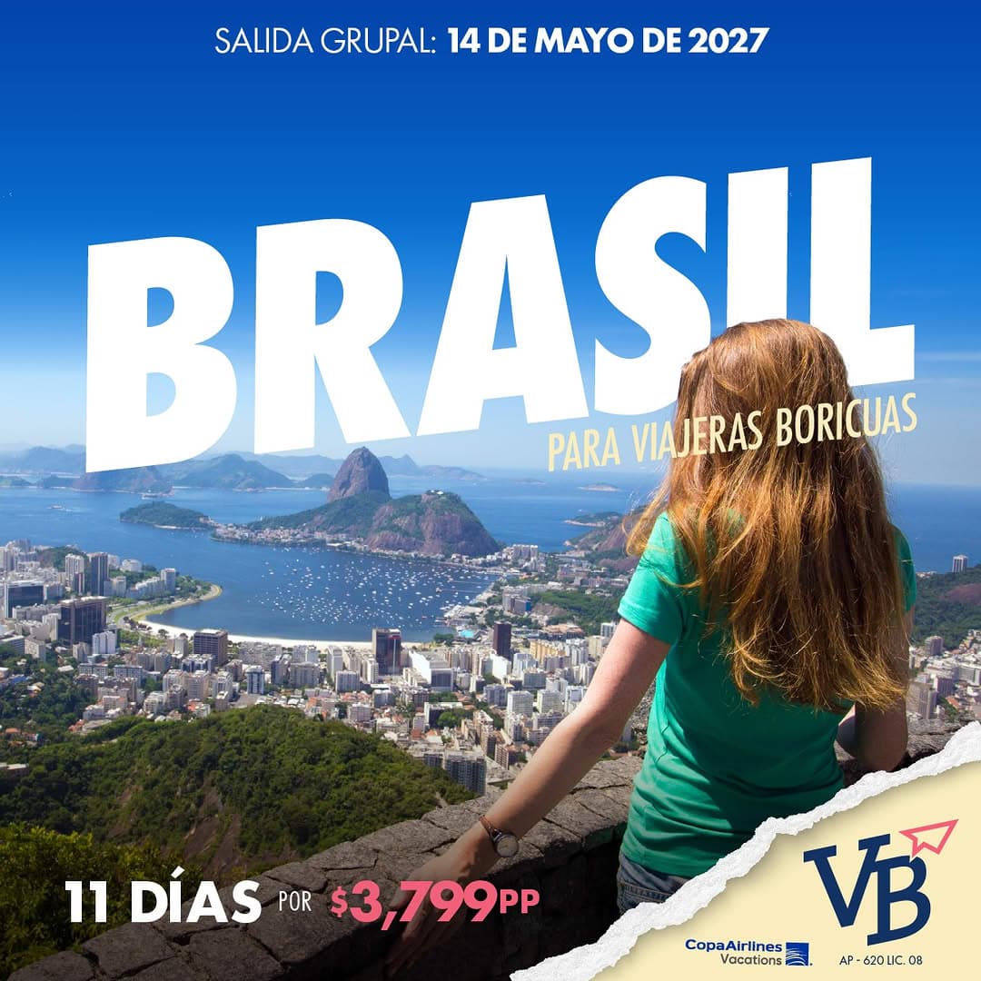 Brasil con Viajeras Boricuas