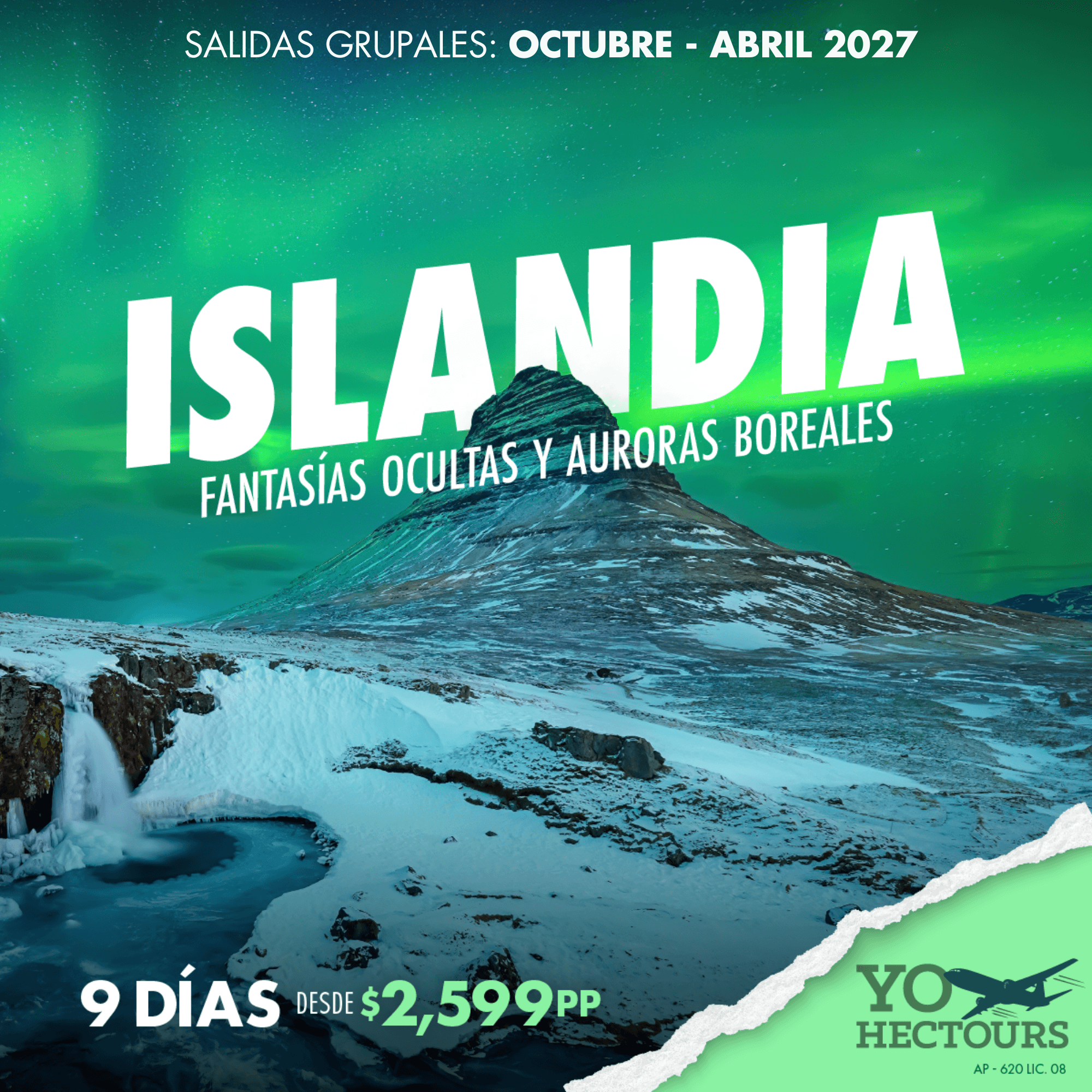 Islandia Auroras Boreales